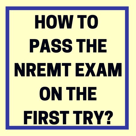 how hard is the paramedic test|How to Pass the NREMT Exam on Your First Try.